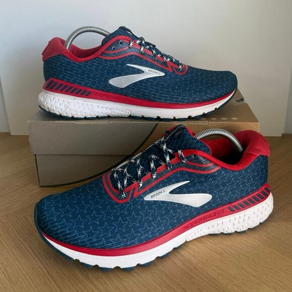Brooks Adrenaline GTS 20 ‘Go USA’ Men Running Sneakers - SZ 11 main image 8